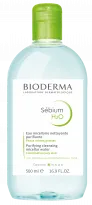 BIODERMA product photo, Sebium H2O 500ml, micellar cleansing water for acne prone skin
