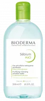 BIODERMA product photo, Sebium H2O 500ml, micellar cleansing water for acne prone skin